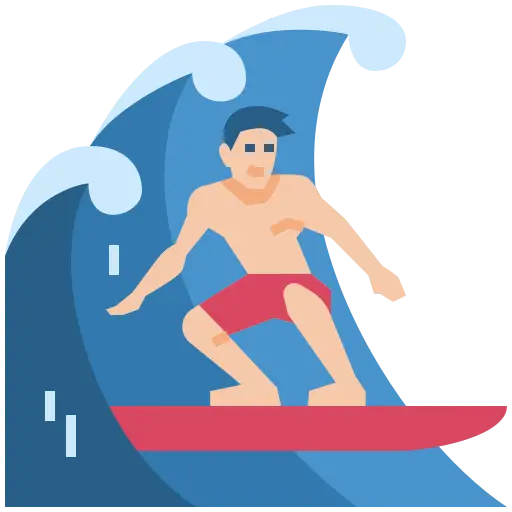 Icone de surf