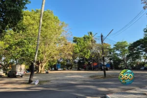 Parking arrière du Wat Chalong