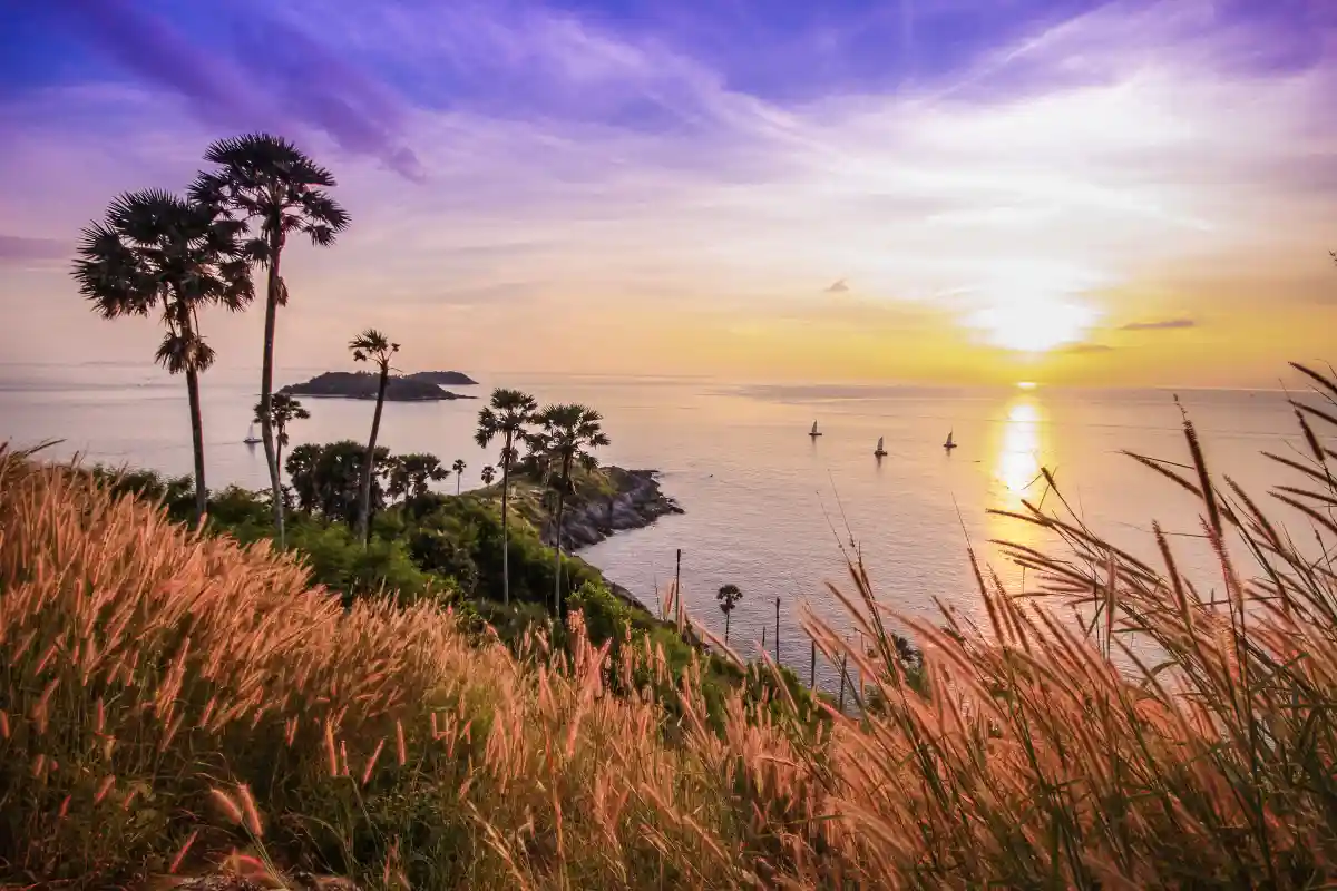 Promthep Cape, plus beau coucher de soleil de Phuket